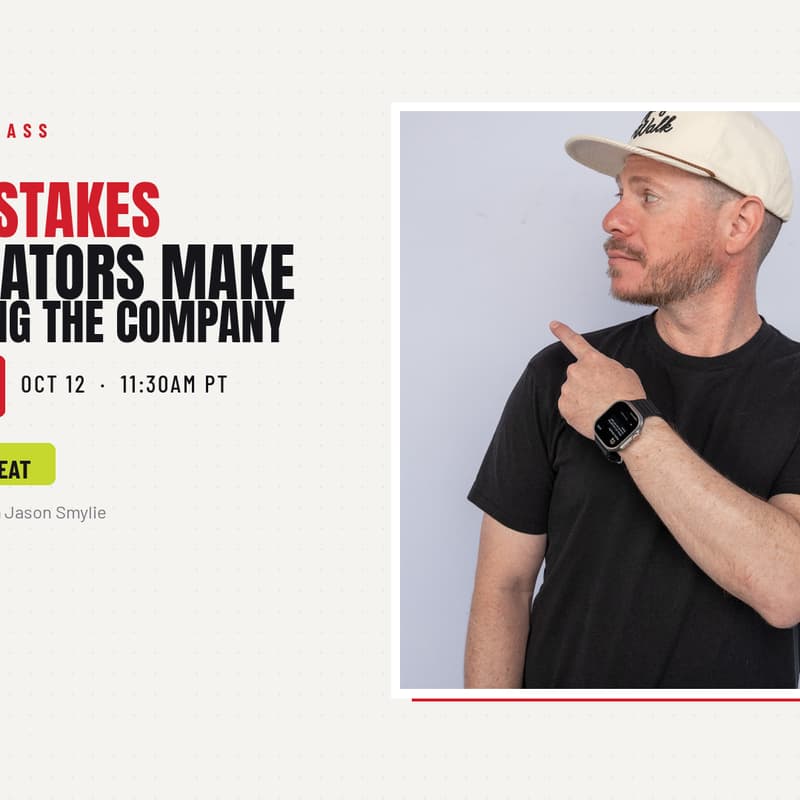 Cover Image for 5 Mistakes Operators Make Running the Company