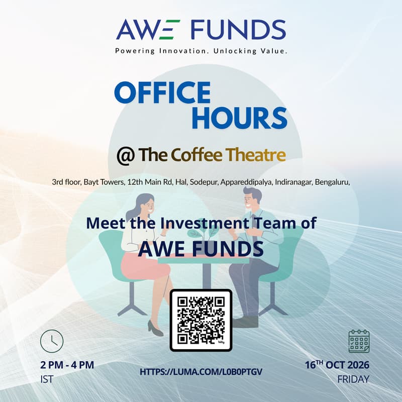 Cover Image for 1:1 with the Investment Team - Office Hours by AWE Funds