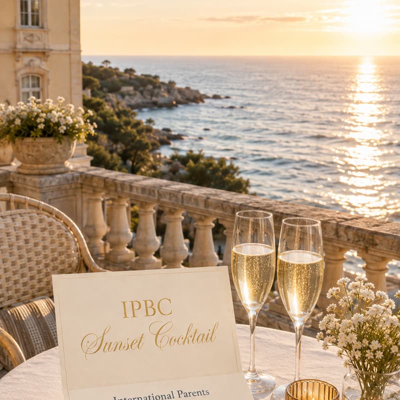 Cover Image for IPBC Sunset Cocktail At Estoril Vintage PORTUGAL, BY INVITATION