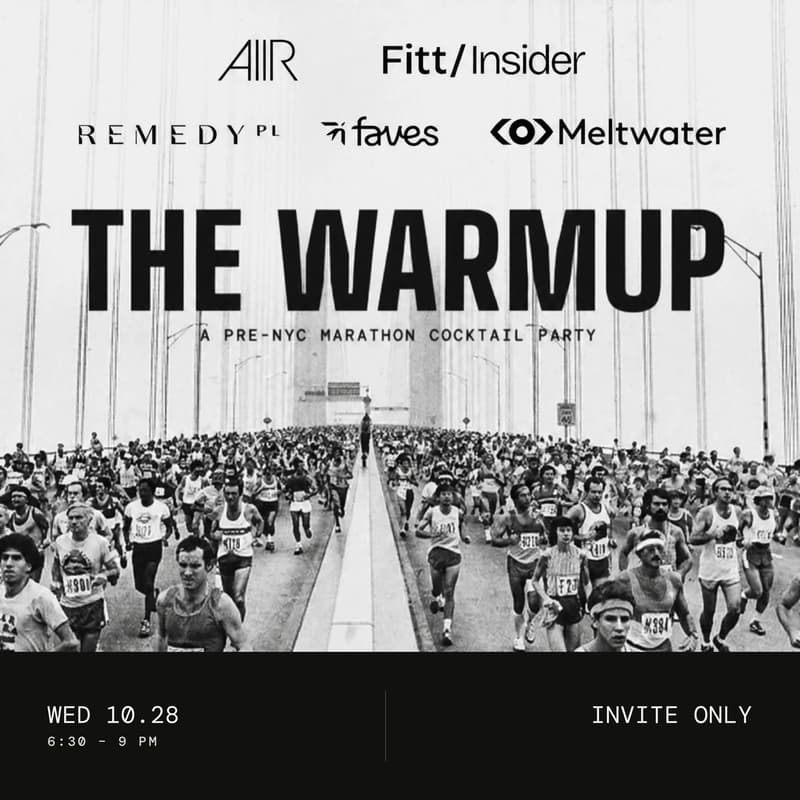 Cover Image for THE WARMUP: A Pre-NYC Marathon Cocktail Party