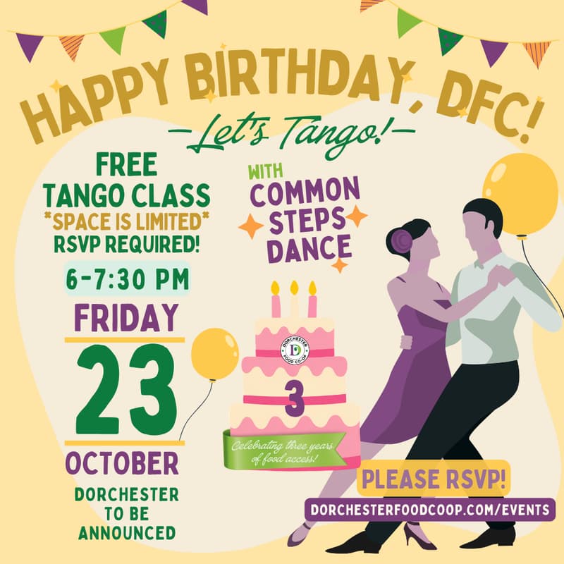 Cover Image for 💃🏽 TANGO! – DFC 3rd Birthday