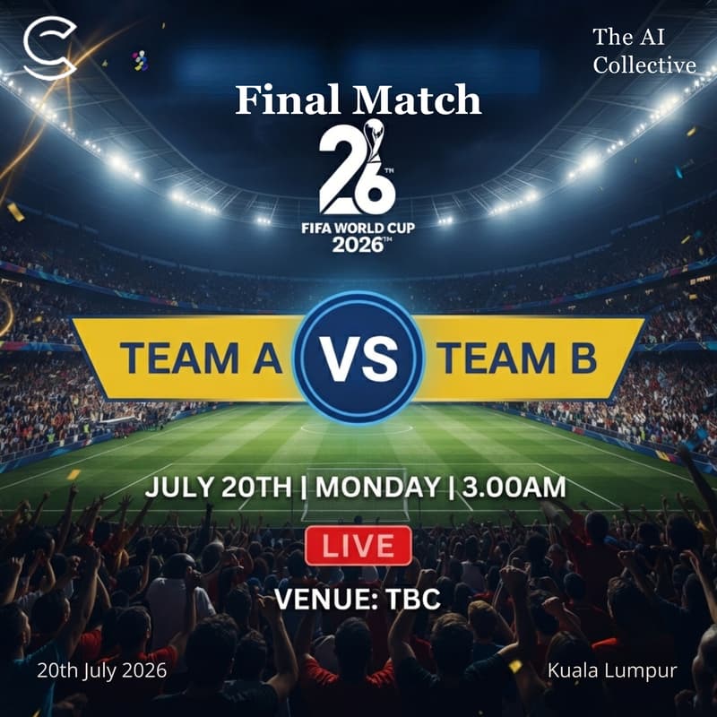 Cover Image for Watch the FIFA World Cup Final in Kuala Lumpur
