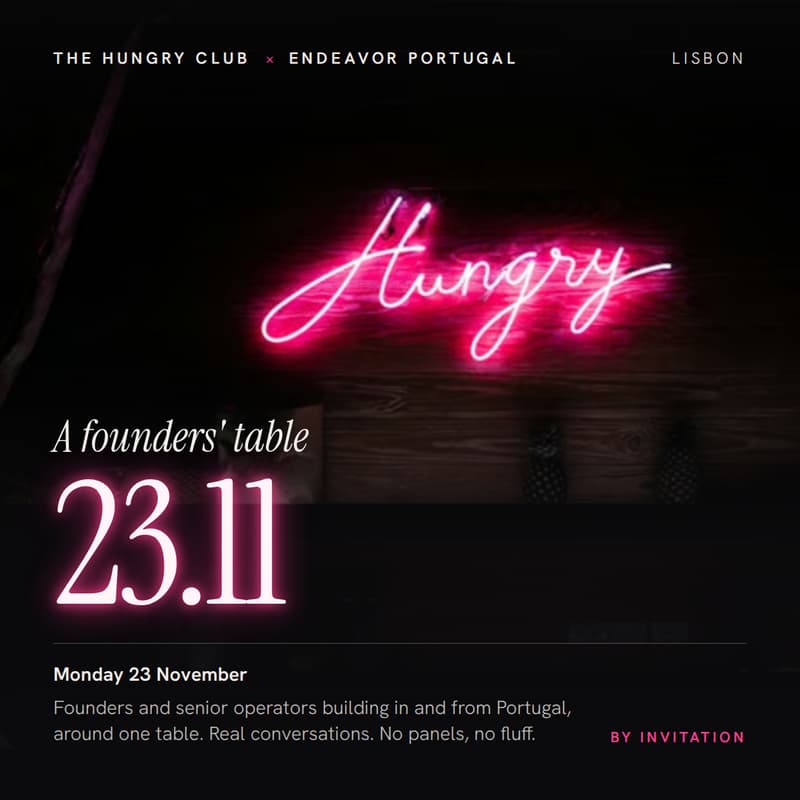 Cover Image for THE HUNGRY CLUB x ENDEAVOR PORTUGAL