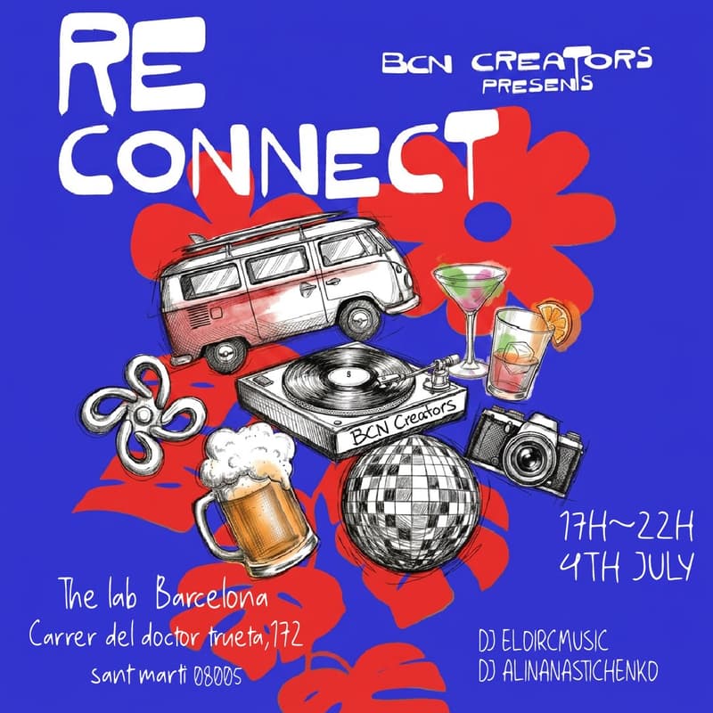 Cover Image for RE-Connect, with BCNCreators