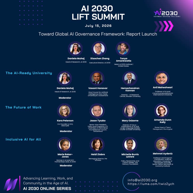 Cover Image for No. 66-AI 2030 Lift Summit- Virtual