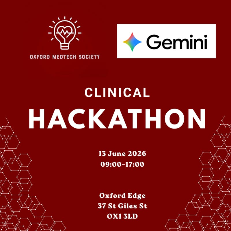 Cover Image for Oxford MedTech Society x Google Gemini Clinical Hackathon