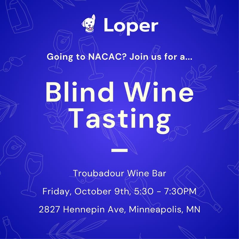 Cover Image for Blind Wine Tasting with Loper