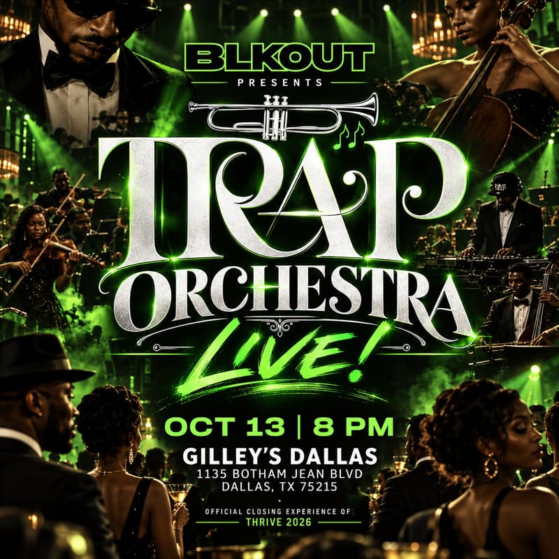 Cover Image for TRAP ORCHESTRA LIVE | DALLAS, TX