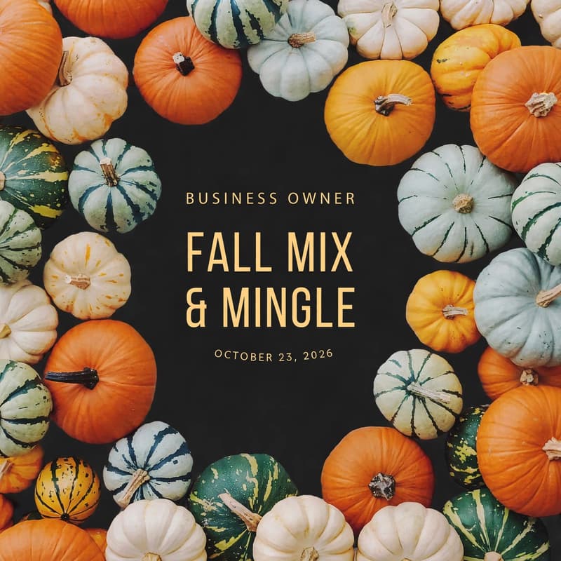 Cover Image for Fall Mix & Mingle