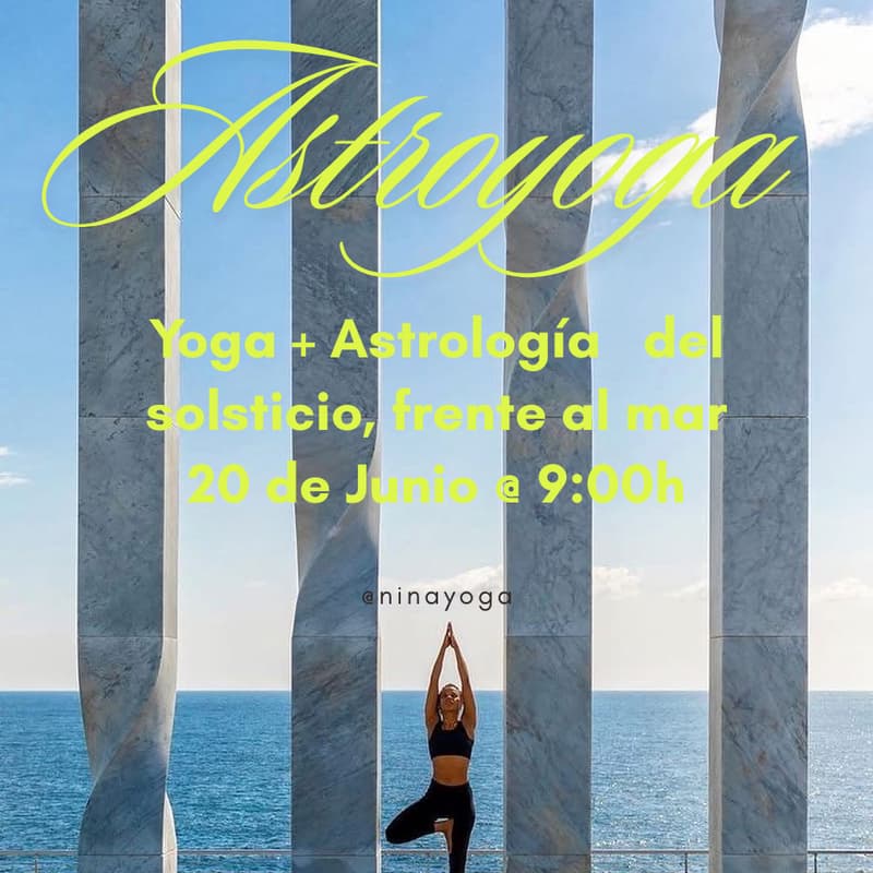 Cover Image for Astro Yoga Day ☀️ 20/06 🧘🏽‍♀️💫