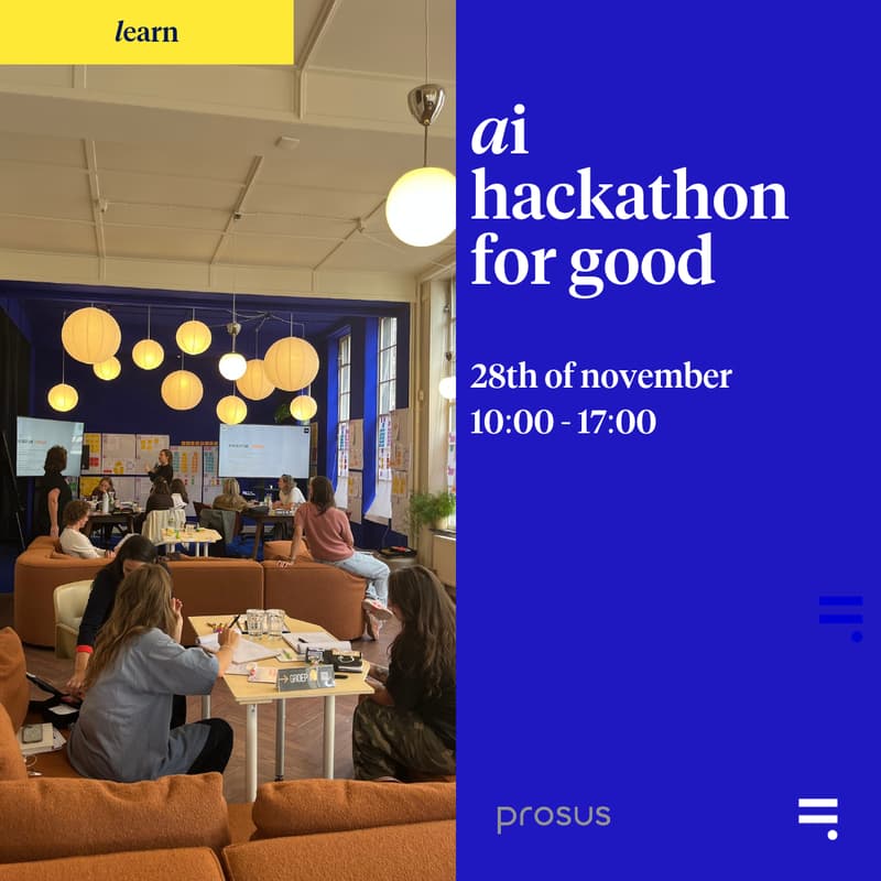 Cover Image for Hackathon for Good: AI by Women, for Women