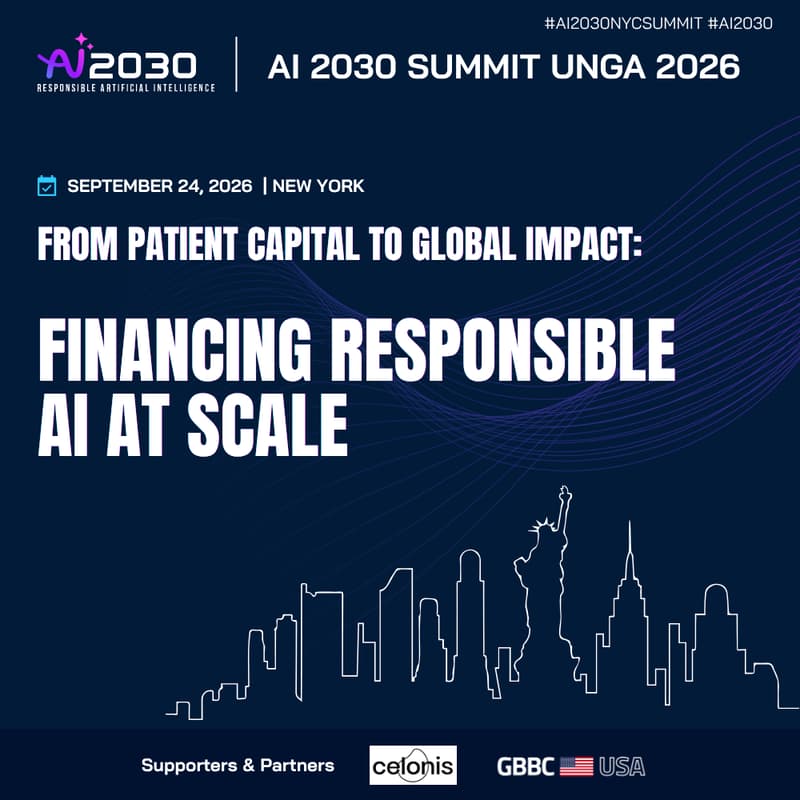 Cover Image for From Patient Capital to Global Impact: Financing Responsible AI at Scale (By invitation only)