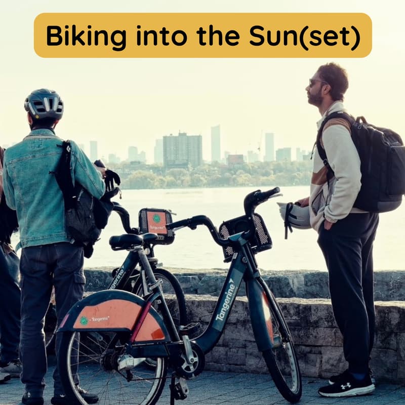 Cover Image for Biking Into the Sun(set) #4