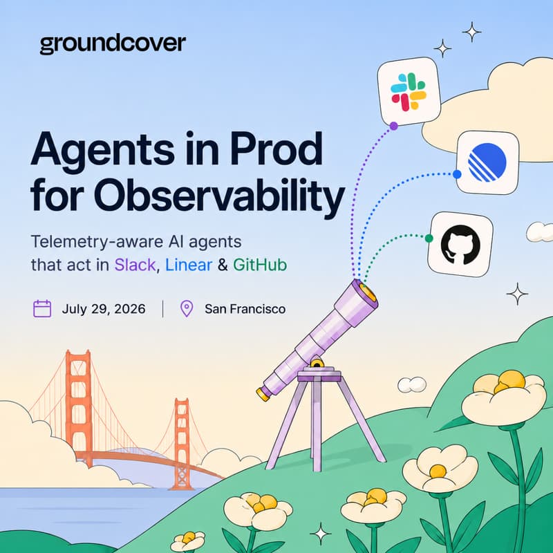 Cover Image for Telemetry-aware AI agents that act in Slack, Linear, and GitHub, without your production data leaving your cloud