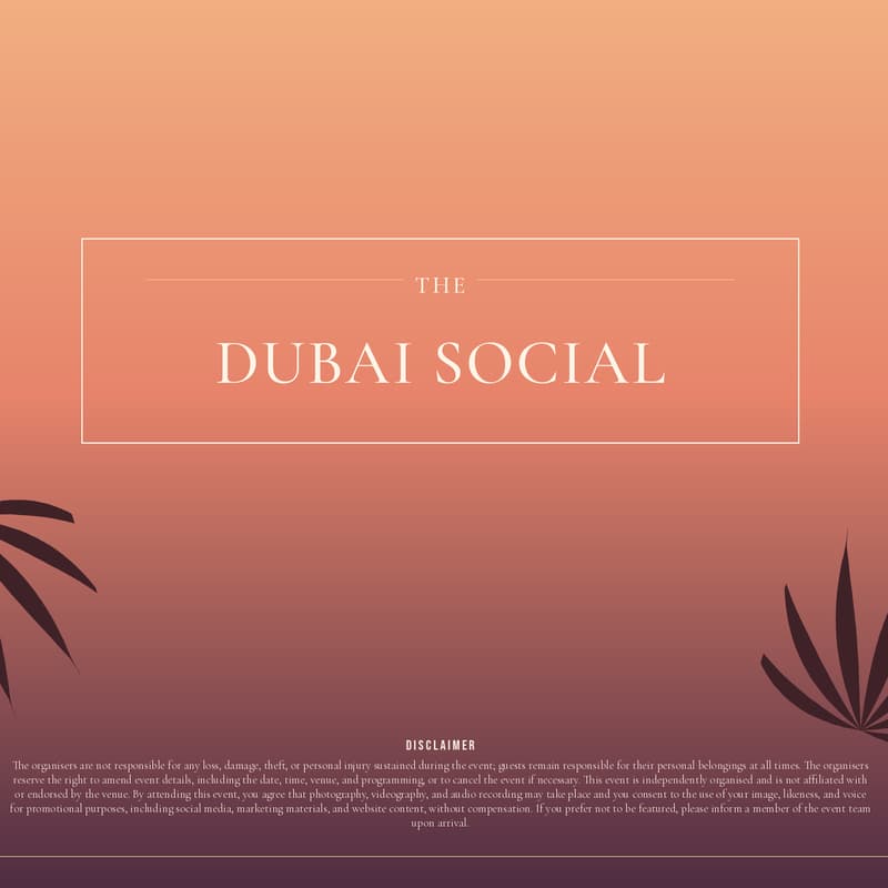 Cover Image for The Dubai Social