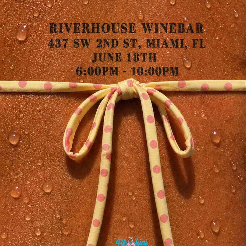 Cover Image for Blookini x River House Wine Bar