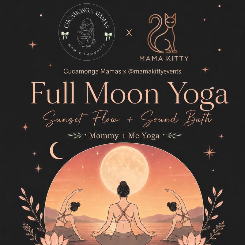 Cover Image for Full Moon: Sunset Yoga + Sound Bath