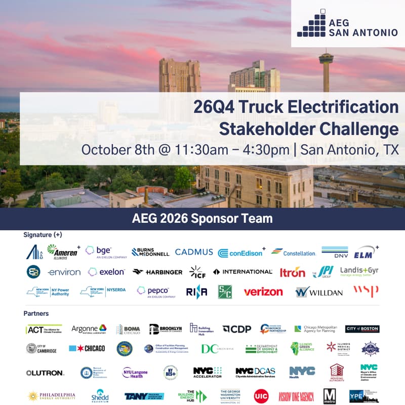 Cover Image for AEG San Antonio 26Q4 Truck Electrification Stakeholder Challenge