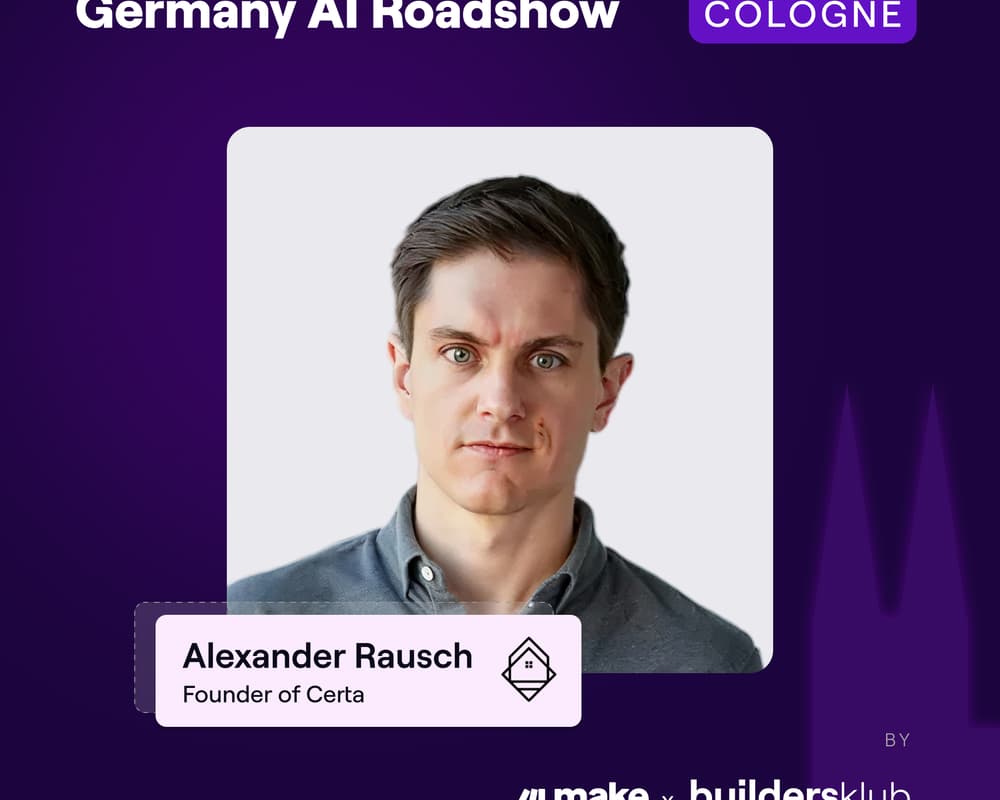 AI Agents After Hours Cologne by buildersklub x Make