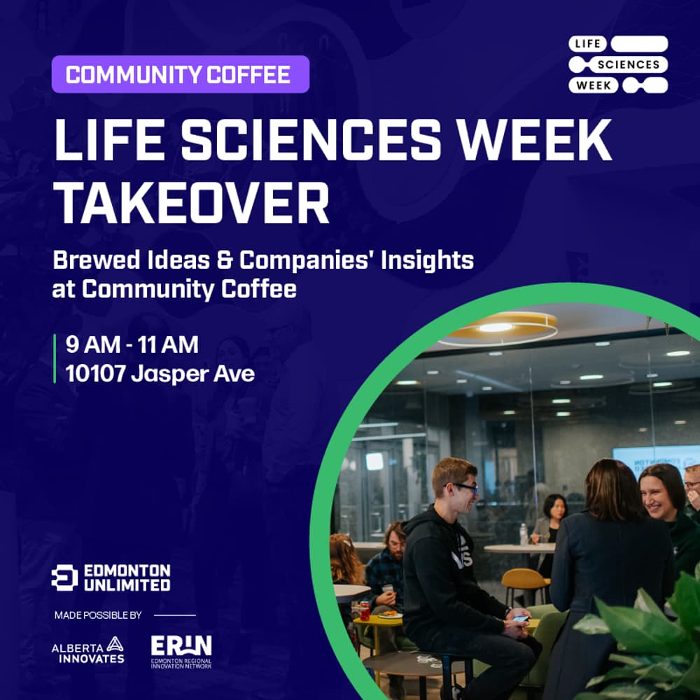 Life Sciences Week Takeover at Community Coffee