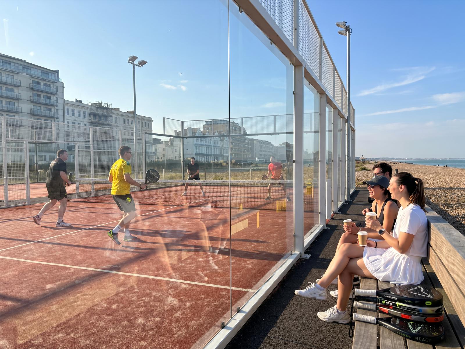 Padel in Hove before brightonSEO
