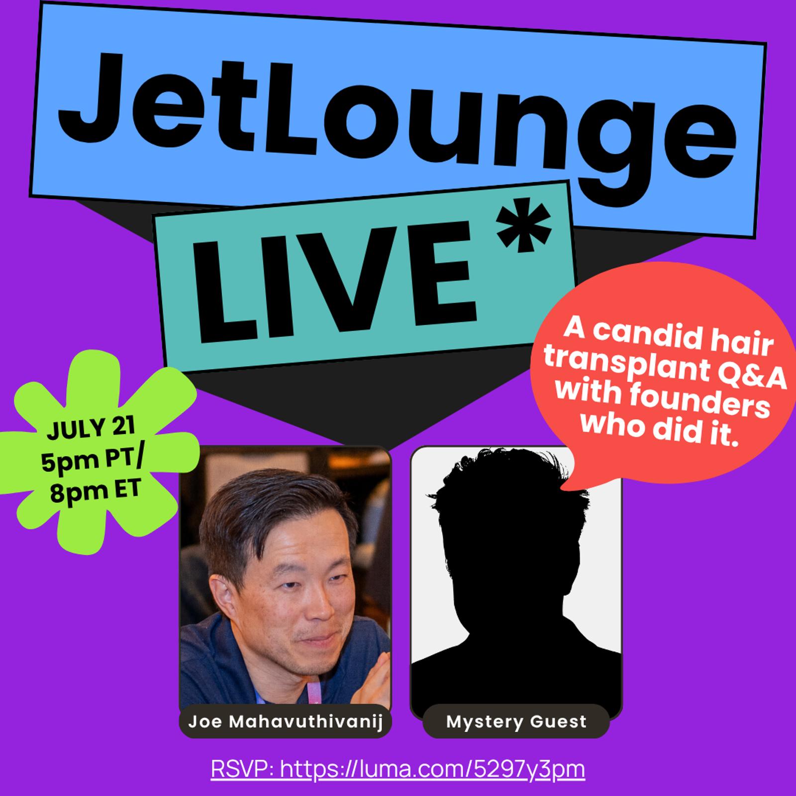 JetLounge Live, July 21