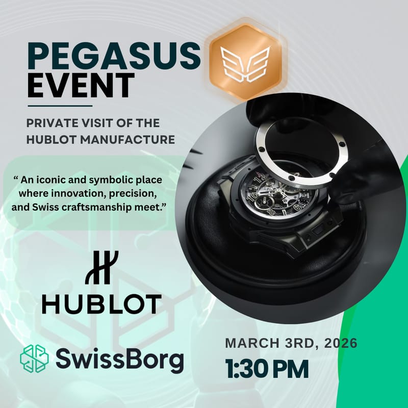 Pegasus Event : private visit of the Hublot Manufacture