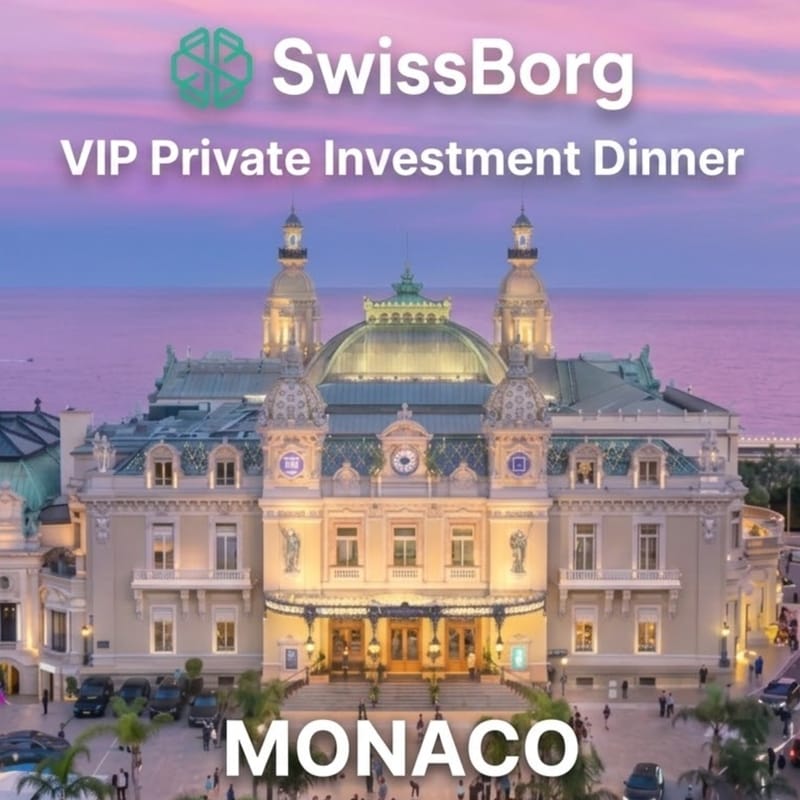 SwissBorg Private Investment Dinner – Monaco