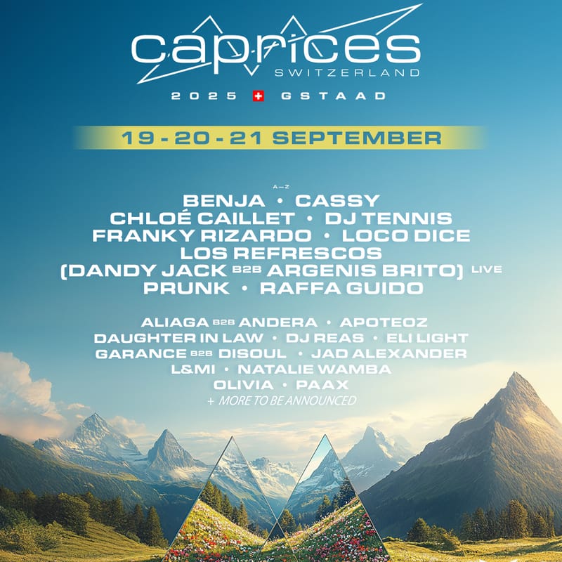 SwissBorg @ Caprice Gstaad 2025