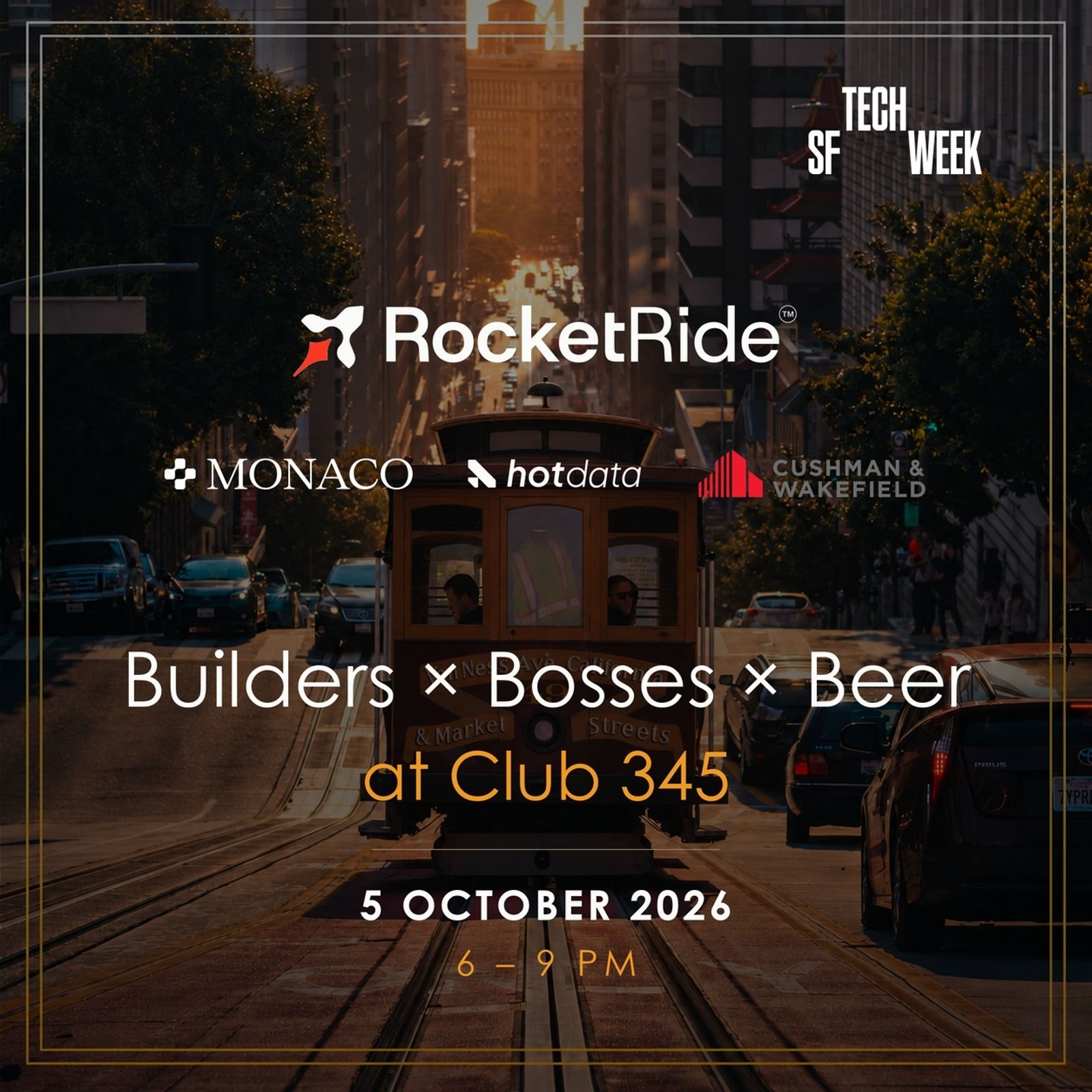 Builders x Bosses x Beers at Club 345 #SFTechWeek