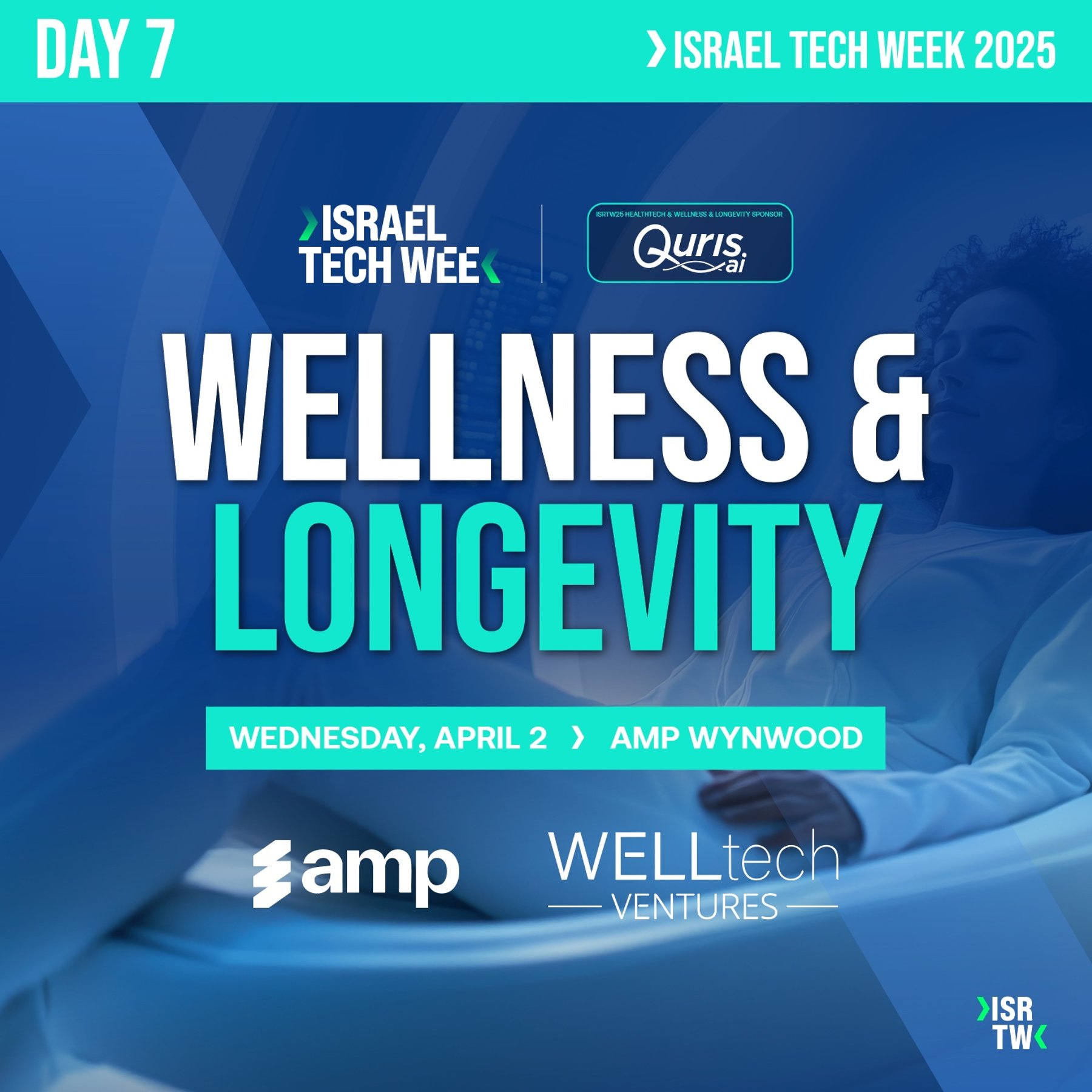 Wellness & Longevity: Innovations in Health & Human Potential Luma event cover
