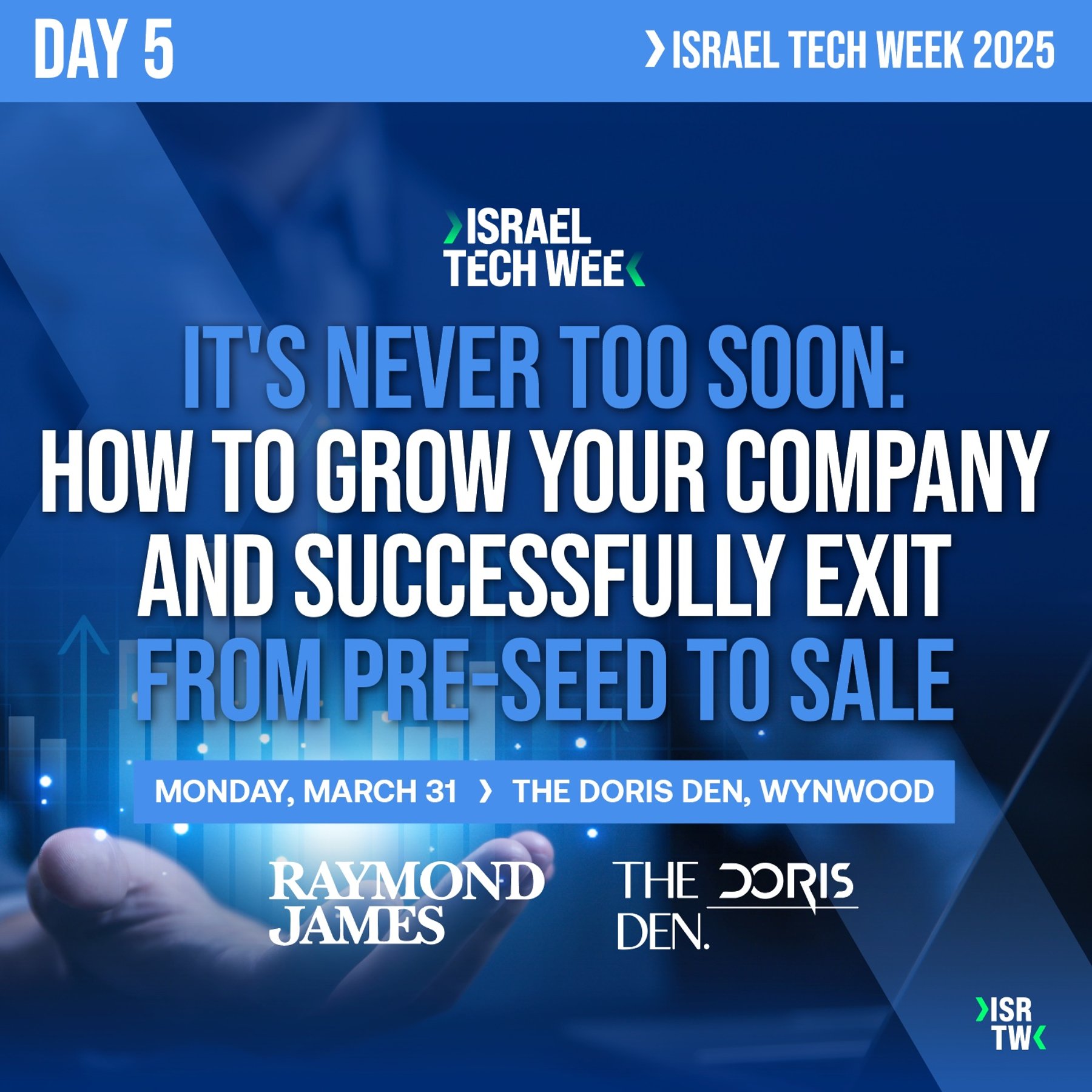 It's Never Too Soon: From Pre-Seed to Sale Luma event cover