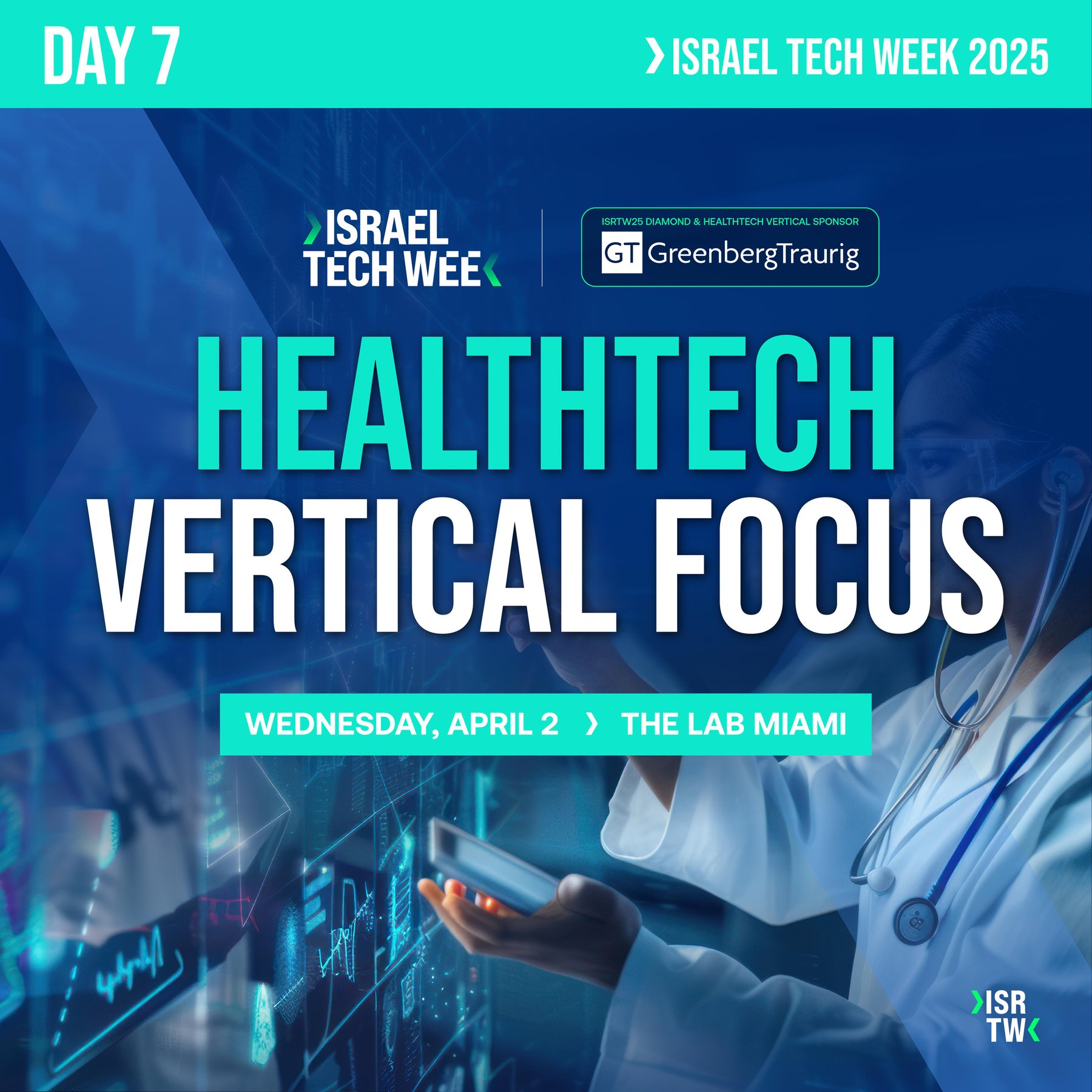 HealthTech: The Future of Healthcare Innovation Luma event cover