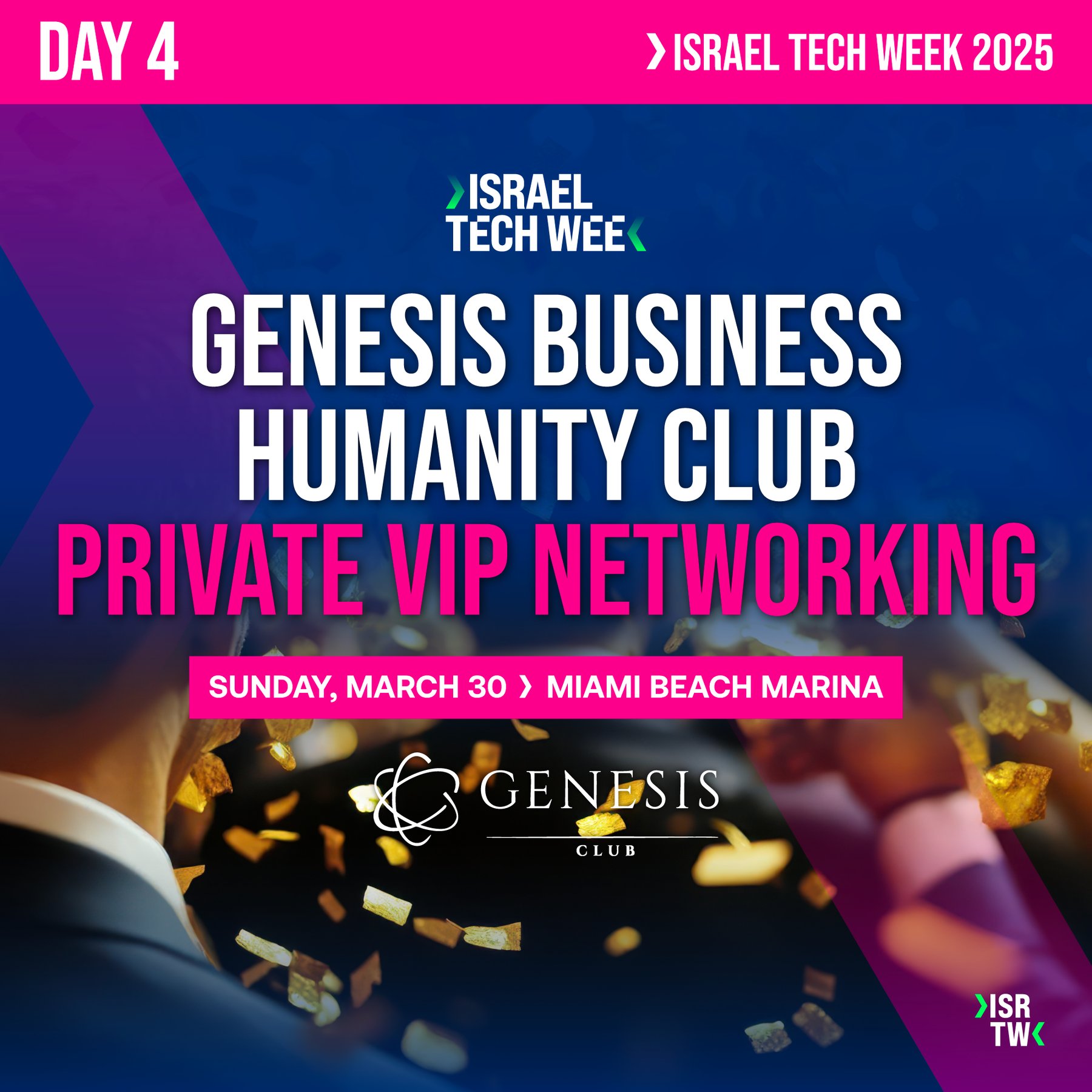 Genesis Business Humanity Club Private VIP Networking Luma event cover