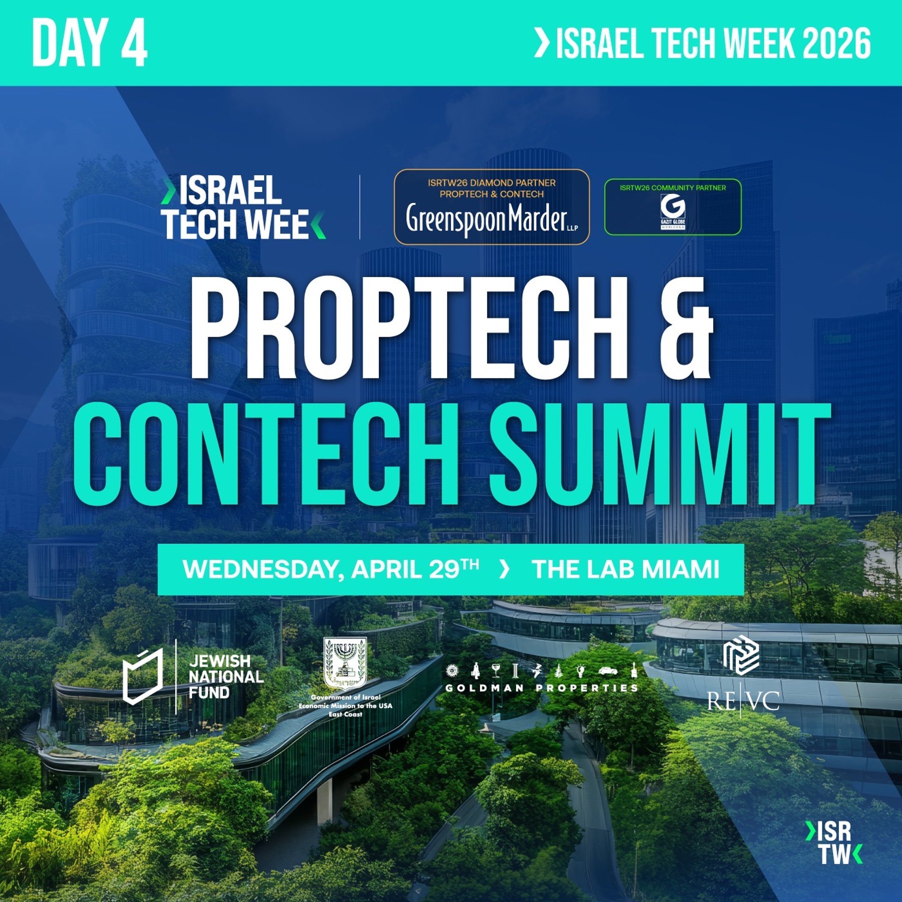 PropTech & ConTech Summit Luma event cover