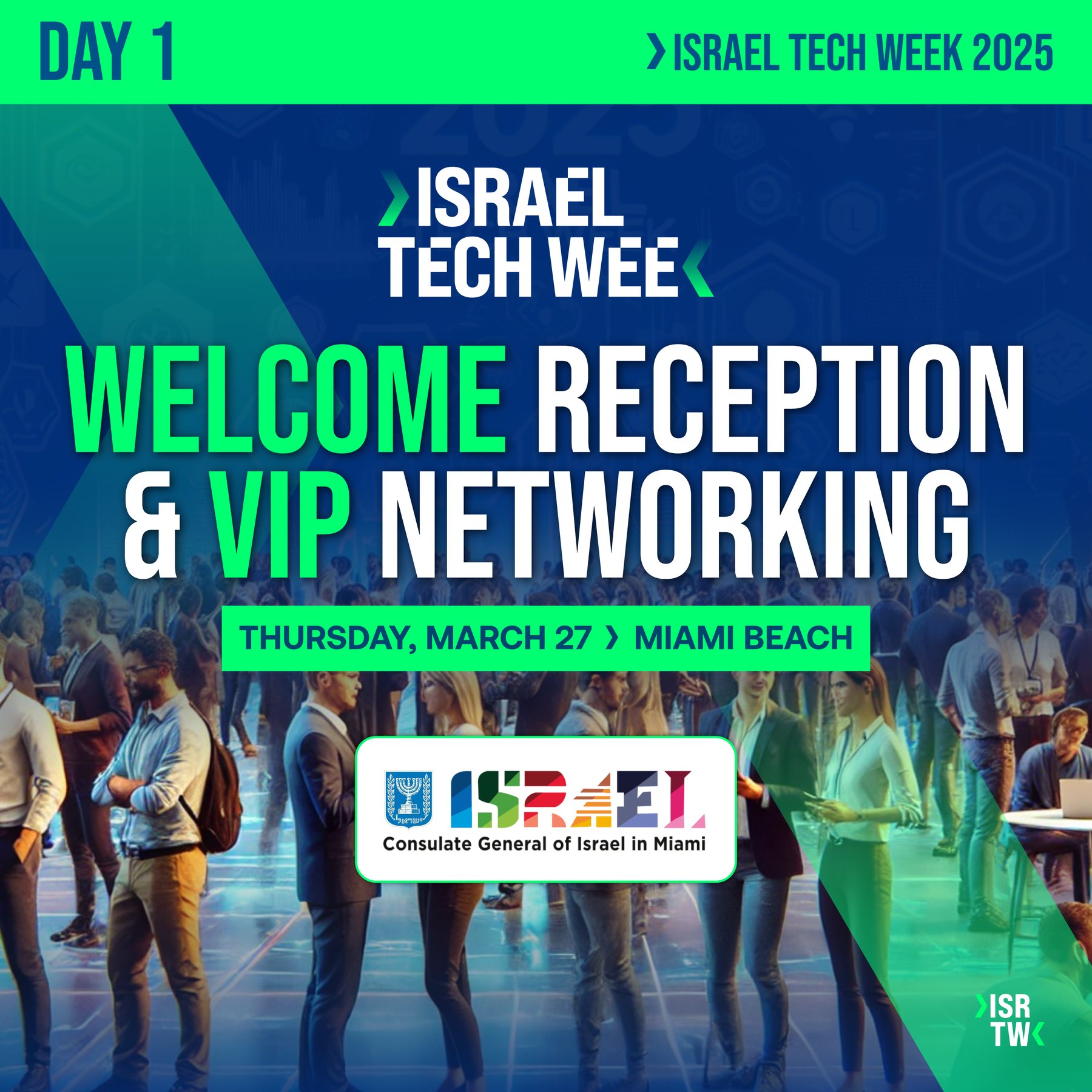 Welcome Reception & VIP Networking Luma event cover