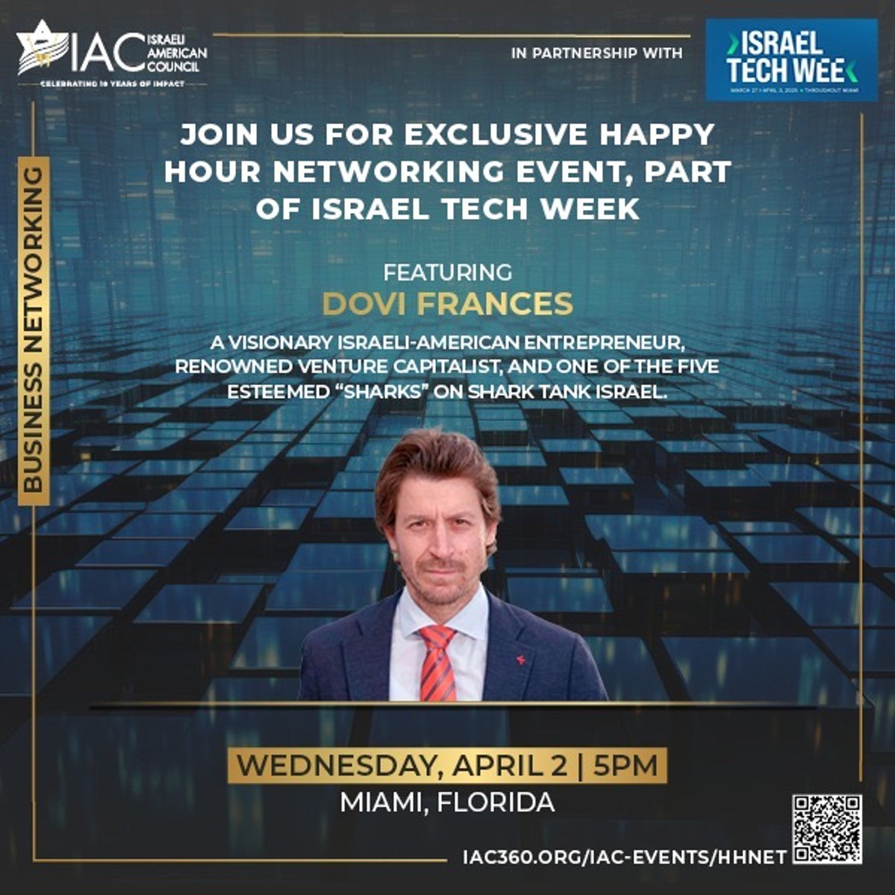 Exclusive Networking with Dovi Frances Luma event cover