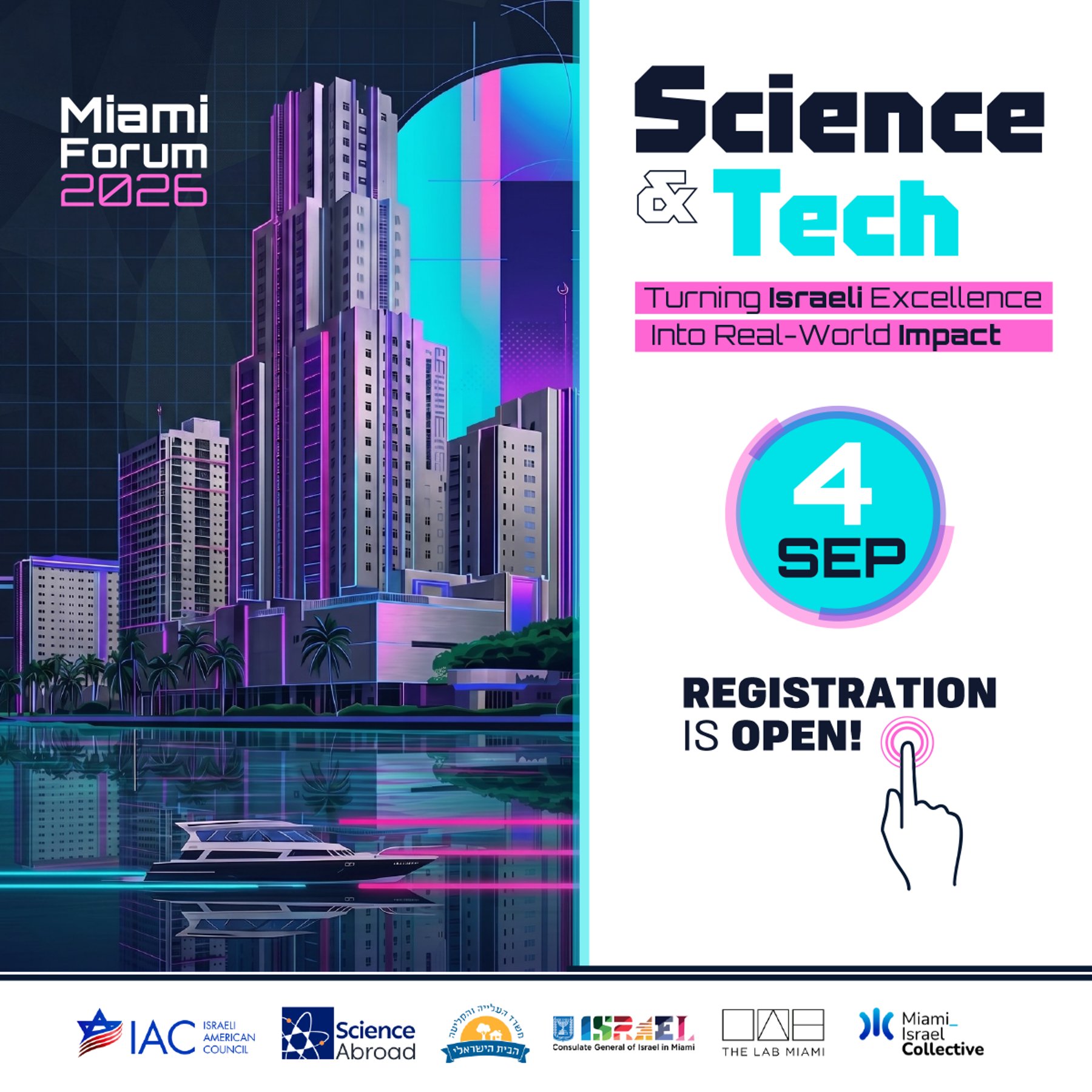 Science & Tech Miami Forum event cover