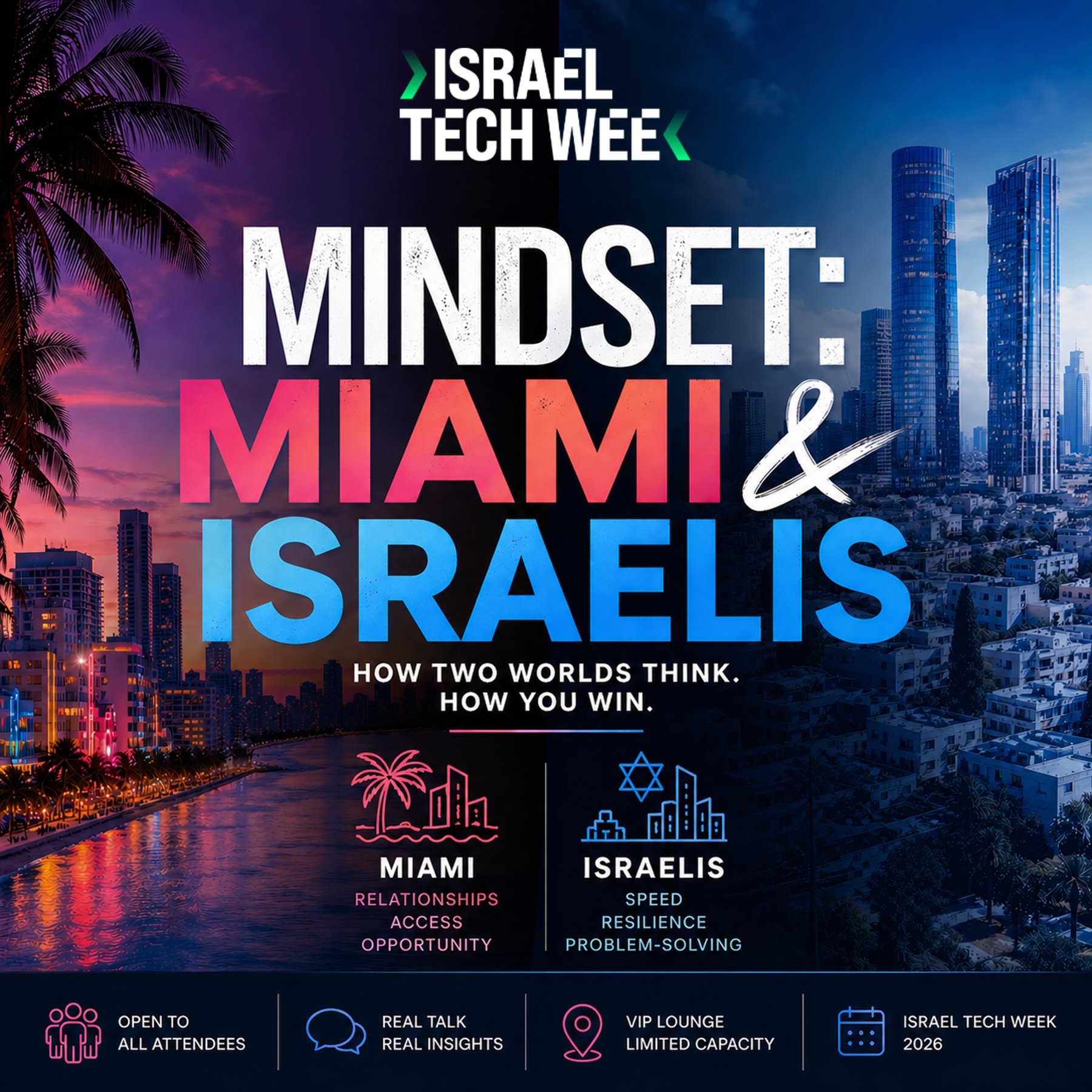 Mindset: Miami & Israelis Luma event cover
