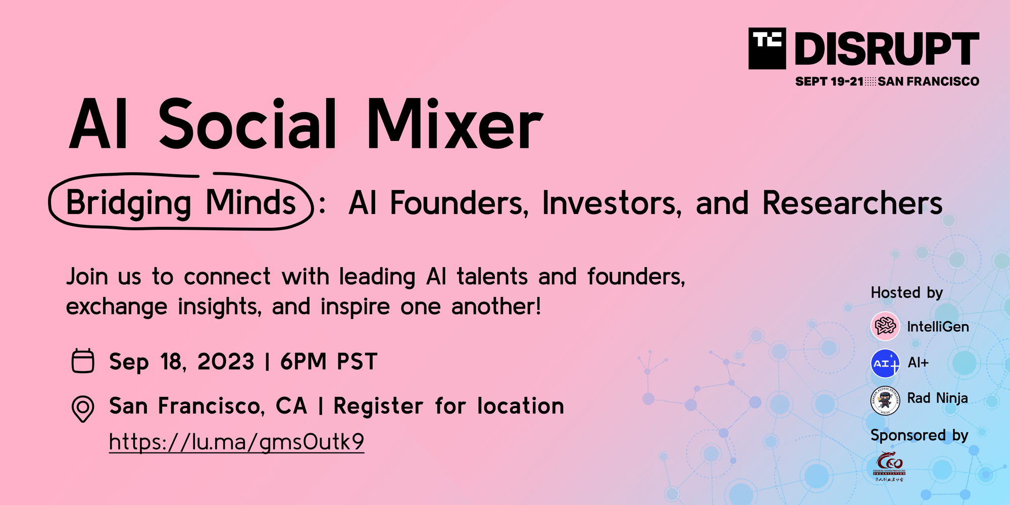 AI Social Mixer Bridging Minds Founders, Investors, and Researchers