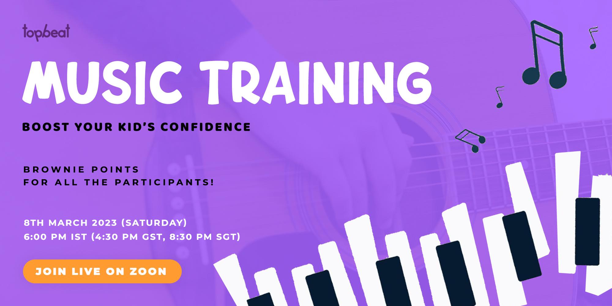 Music Training · Zoom · Luma