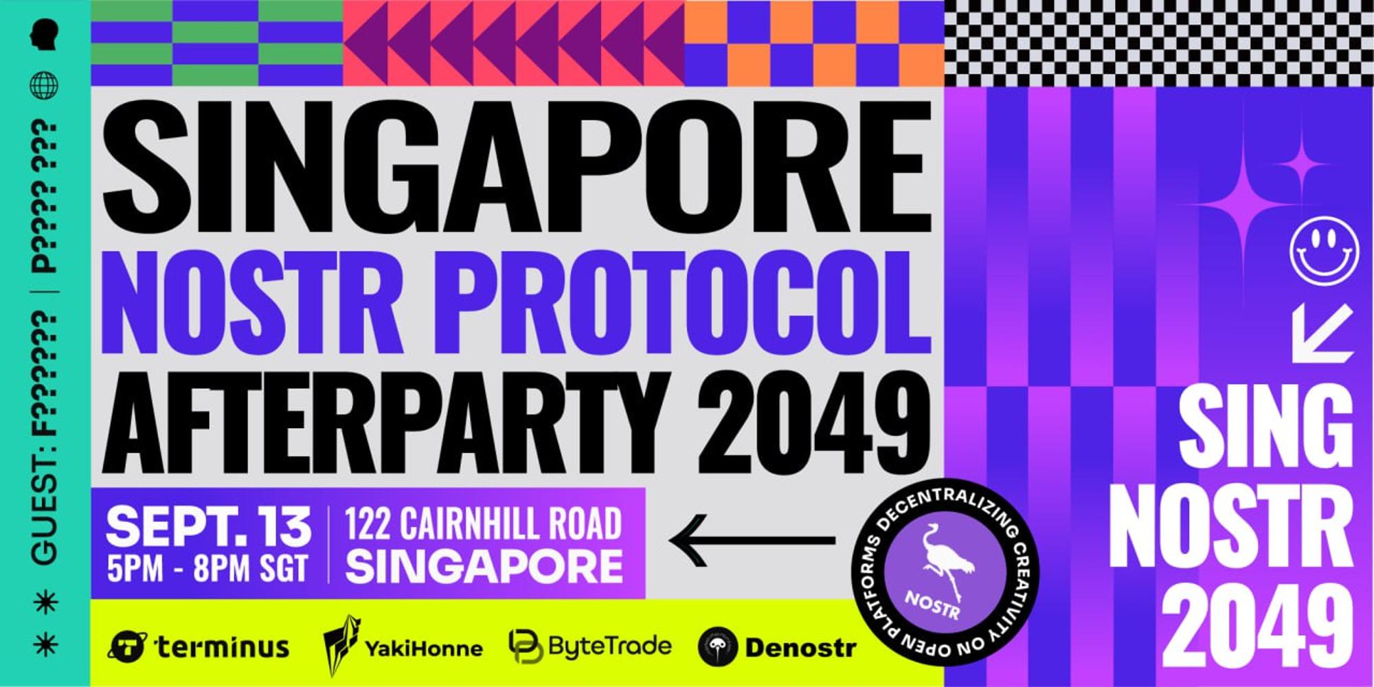 Crypto Nomads | Singapore Nostr Protocol Afterparty 2049