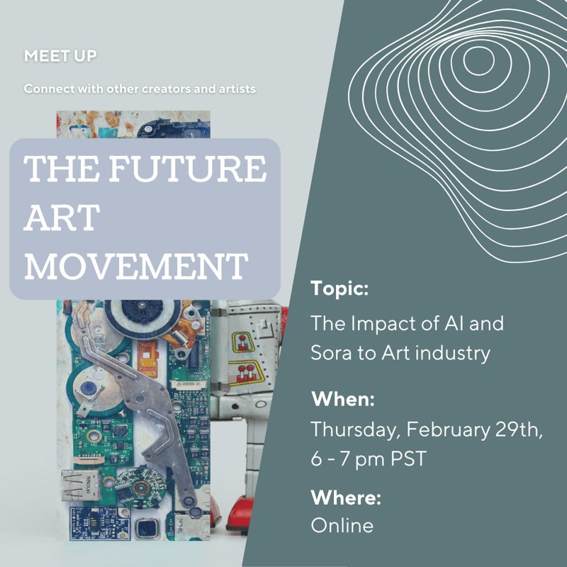 Meetup: The Impact of AI and Sora to Art Industry