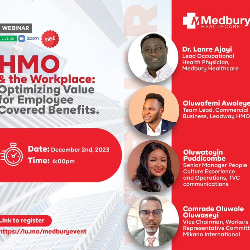 Medbury webinarHMO and the Workplace Optimizing Value for Employee