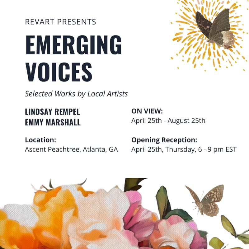 Opening Reception of Emerging Voices Exhibition