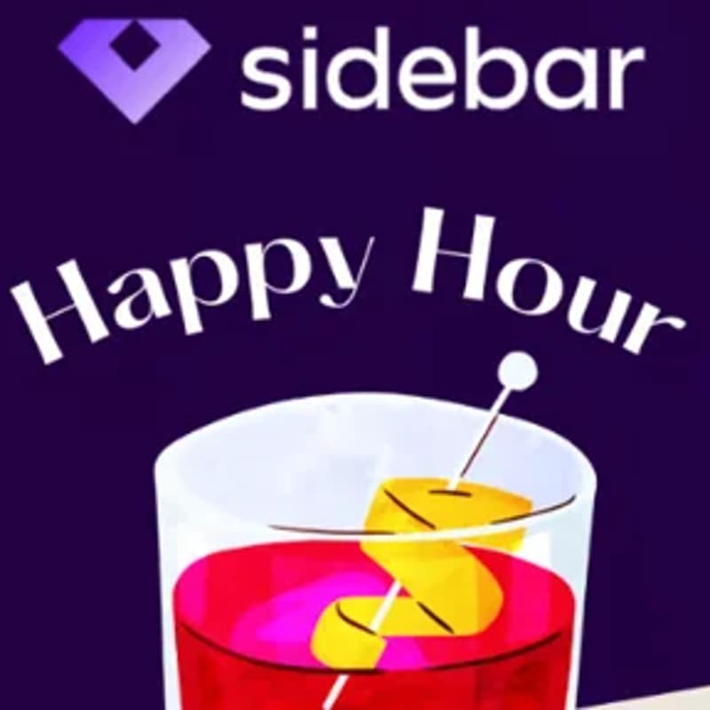 Sidebar Community Virtual Happy Hour · Luma