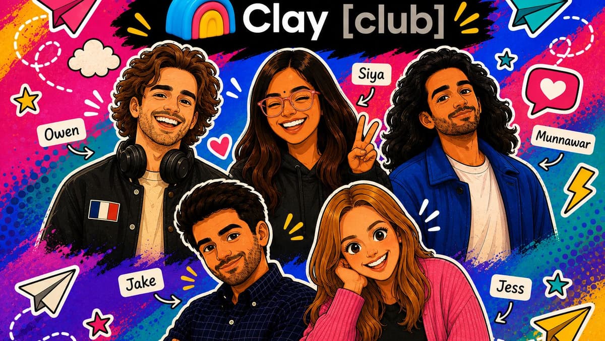 The Clay Crew in Town
