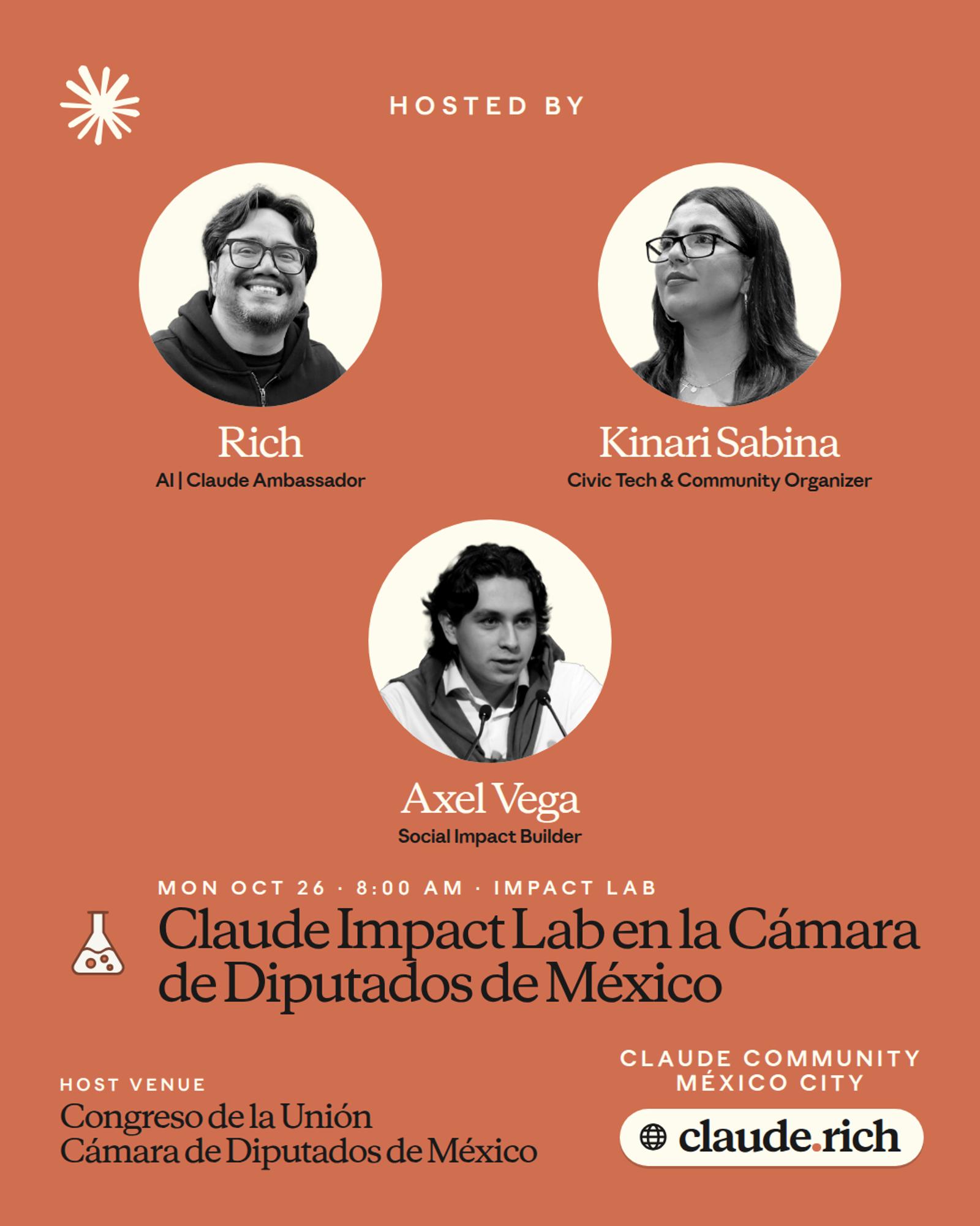 Mexico City | Claude Impact Lab en la Cámara de Diputados de México