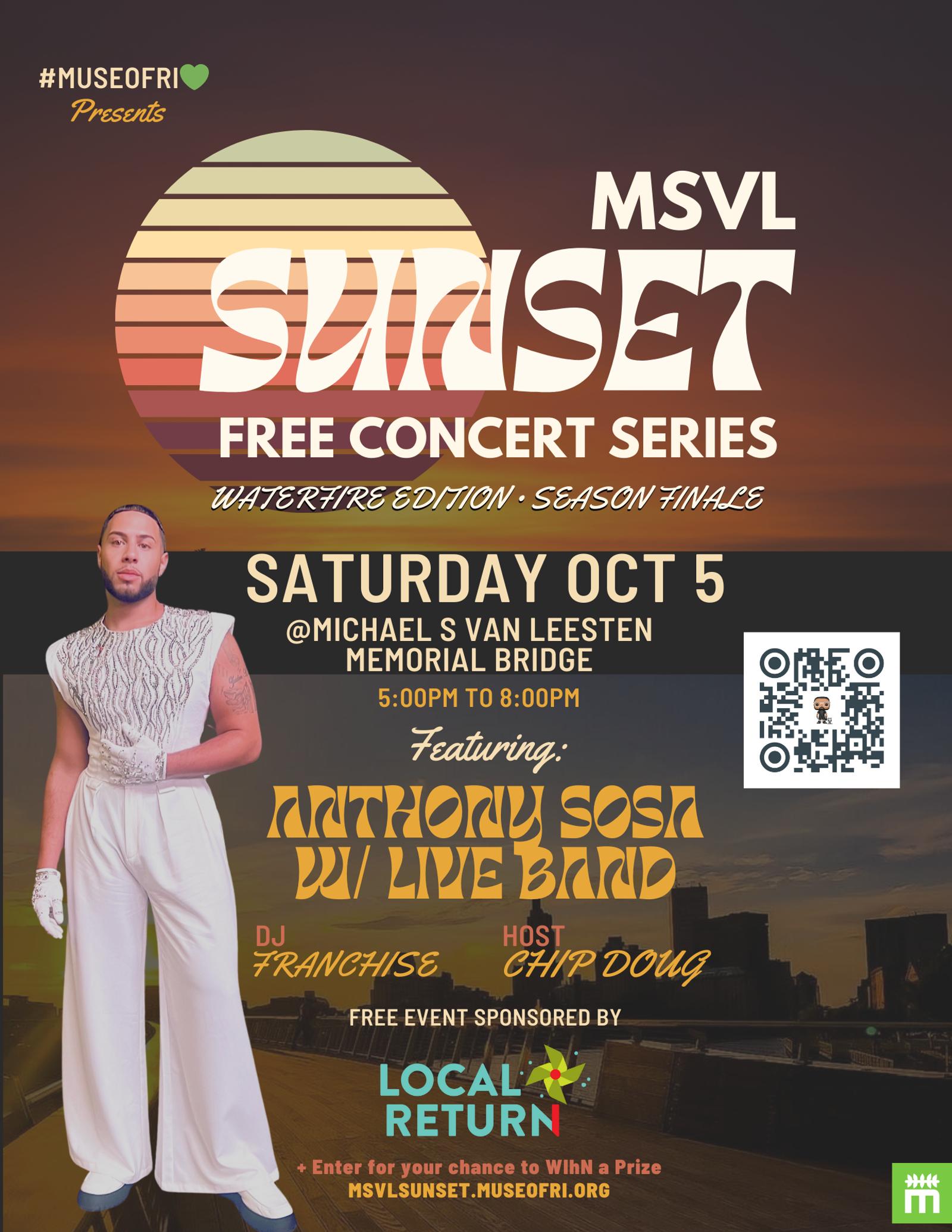 MSVL SUNSET FREE CONCERT SERIES FALL '24 PT.2 (PRIZE REGISTRATION) · Luma