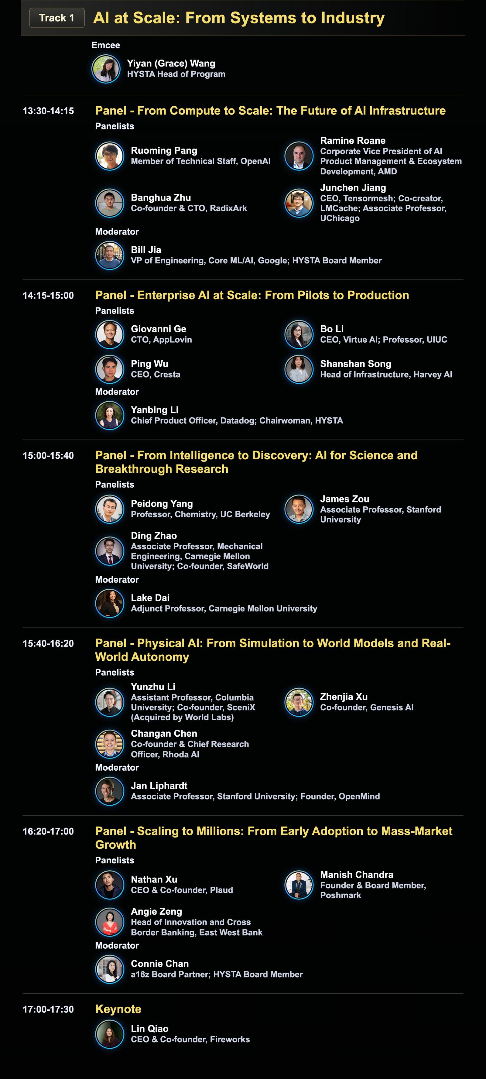 2026 HYSTA Annual Conference | AI at Scale · Luma